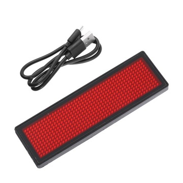 Elektroniczny ekran LED Cyfrowa plakietka z nazwą