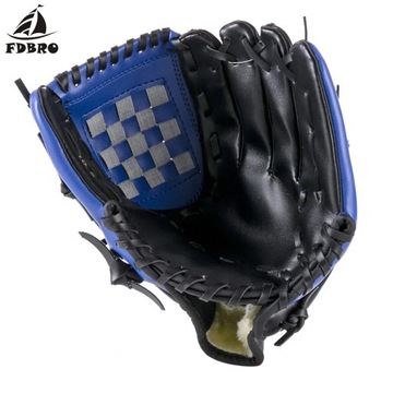 FDBRO Цельная бейсбольная перчатка левая, утолщенная бейсбольная перчатка из ПУ