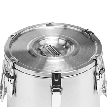 ВЫСОКИЙ СТАЛЬНОЙ ТРАНСПОРТНЫЙ ТЕРМОС 22 Л FORGAST FG05323