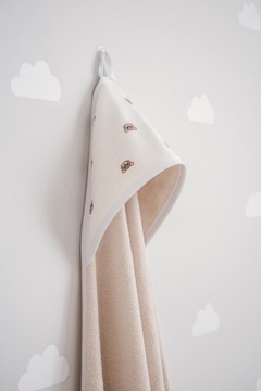 Купание с капюшоном 100 x 100 полотенца