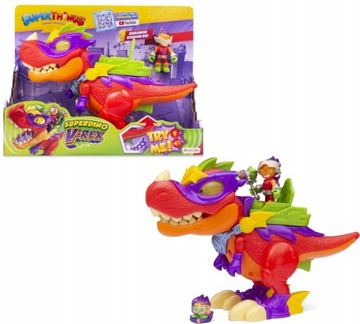 SUPER ZINGS THINGS SERIA10 SUPER DINO V-REX T-REX