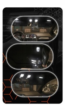 BMW E60 - КОМПЛЕКТ СВЕТОДИОДНОГО ОСВЕЩЕНИЯ ВНУТРИ! VIP