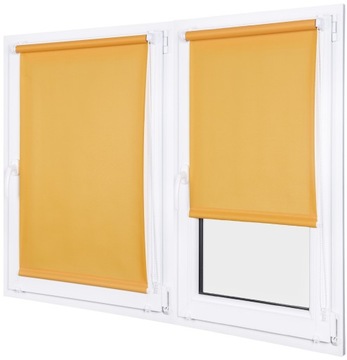 ROLETA ZACIEMIAJĄCA 81X150 CM GŁADKA WEWNĘTRZNA Z PROWADNICAMI NA WYMIAR