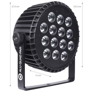 LIGHT4ME ALU QUAD PAR сильный номинал 14x10 Вт RGBW IEC