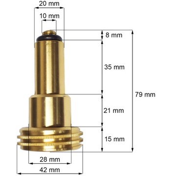 АДАПТЕР ДЛЯ ЗАПРАВКИ СУГ LONG ACME + BAJONETT ГЕРМАНИЯ БЕЛЬГИЯ ВЕЛИКОБРИТАНИЯ НИДЕРЛАНДЫ