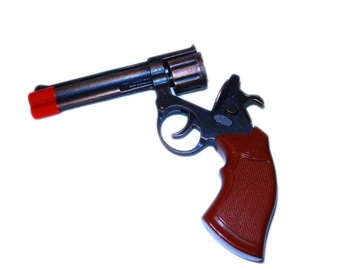 pistolet METALOWY REWOLWER na kapiszony obr. BĘBEN