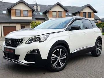 Peugeot 3008 II Crossover 1.2 PureTech 130KM 2018 Peugeot 3008 ___White Pearl___ALLURE___130KM LED Skora Kamera Virtual Cock