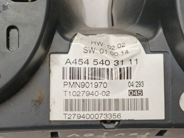 PŘÍSTROJOVÁ DESKA BUDÍKY SMART FORFOUR A4545403111 EU