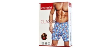 Свободные мужские боксеры CORNETTE Classic 001/157 шоколадные пралине М