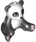 LEGO 16674pb02 MIŚ PANDA NOWY (2g)