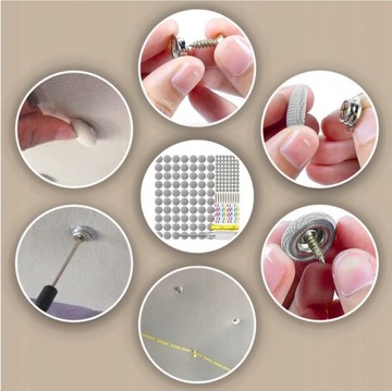 NITY DO NAPRAWY PODSUFITKI SAMOCHODOWEJ 60 SZT.