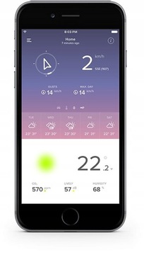 NETATMO NWA01-WW Черный Wi-Fi анемометр