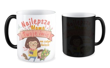 Kubek magiczny NAJLEPSZA MAMA Twoje imię