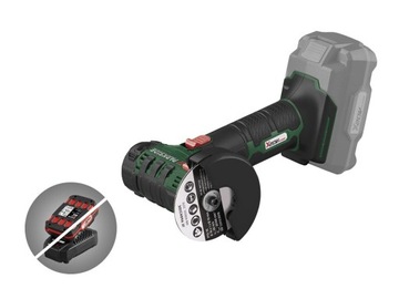 Szlifierka kątowa akumulatorowa Ø76mm 20V PWSAM 20-Li B2 PARKSIDE
