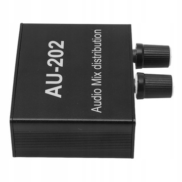Audio Mixer Stereo Distributor 2 w 2 Out Skrzynka