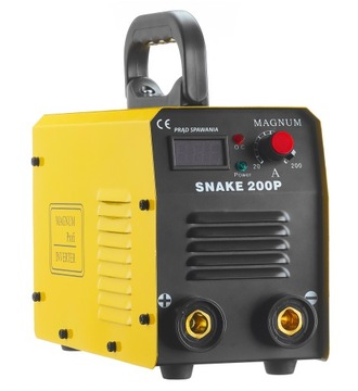 ИНВЕРТОРНЫЙ СВАРОЧНЫЙ АППАРАТ MAGNUM SNAKE 200 PS 200A КОМПЛЕКТ ШЛЕМА