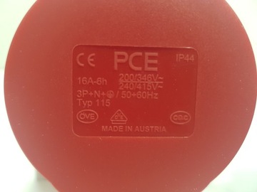 Переходник-переходник 16А 5П 400В на 16А 230В