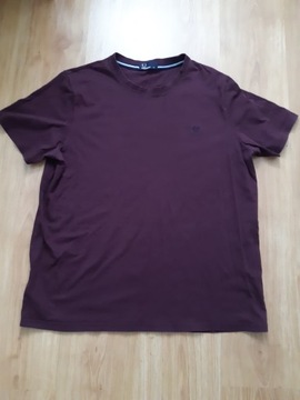 FRED PERRY BORDOWY T-SHIRT MĘSKI XXL