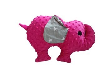 Хлопковая подушка «Слоненок Минки», маленькая мягкая игрушка