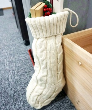 РОЖДЕСТВЕНСКИЙ НОСОК ДЛЯ КАМИНА РОЖДЕСТВО 24Ч