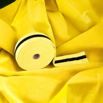 Ткань, текстиль, охрана труда и техника безопасности, предупреждение, ограждение, желтый, бумажная техника