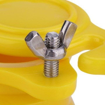 Откидной медовый клапан для ведерного отстойника, медовый кран с большим отверстием 60 мм