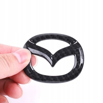 Наклейка с логотипом MAZDA на руль.