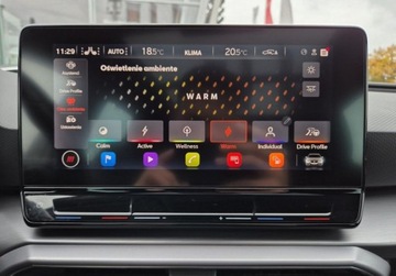 Seat Leon IV Sportstourer 1.5 eTSI (MHEV) 150KM 2021 Seat Leon FR 1.5eTSI 150KM DSG Hak Kamera FullLink DCC Panorama Kessy ACC, zdjęcie 29