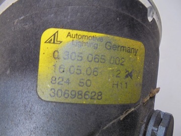 HALOGEN PRAVÝ PŘEDNÍ 0305065002 VOLVO C70 II