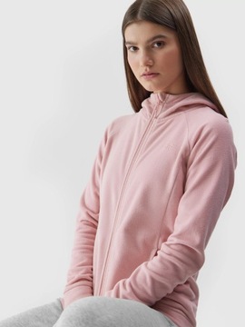 ЖЕНСКАЯ ФЛИСОВАЯ ТОЛСТОВКА 4F С КАПЮШОНОМ