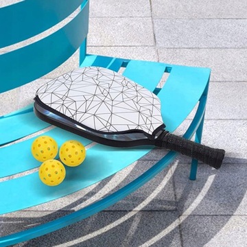 Крышка весла Pickleball с геометрическим узором