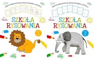 Szkoła rysowania. Poziom 1 + Poziom 2 / 2 TOMY