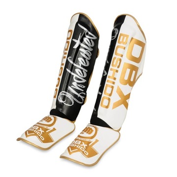 OCHRANIACZE PISZCZELI I STOPY GOLENIE TWARDE BUSHIDO MMA KICBOXING K1 - XL