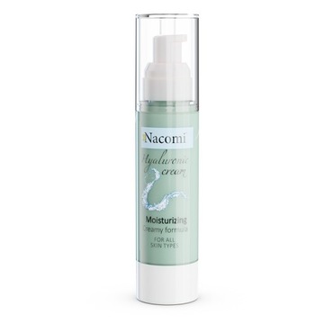 Nacomi Hyaluronic Cream Moisturizing hialuronowy krem-żel 50ml P1
