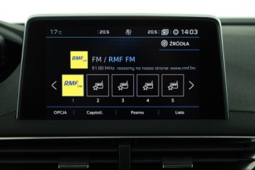 Peugeot 3008 II Crossover 1.2 PureTech 130KM 2018 Peugeot 3008 1.2 PureTech, Salon Polska, zdjęcie 13