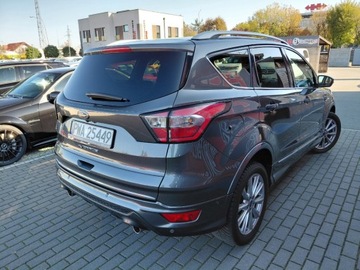 Ford Kuga II SUV Facelifting 1.5 TDCi 120KM 2017 Ford Kuga VIGNALE Full LED El.fotele Kamera Elektryka Tempomat Sensor Alu, zdjęcie 6