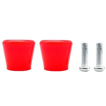 2 szt. Hamulce do rolek inline Premium Inline czerwone