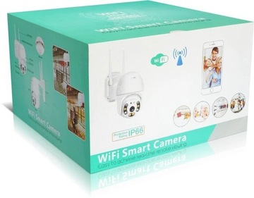 НАРУЖНАЯ WIFI КАМЕРА FULL HD 4x ZOOM 360