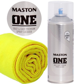 Lakier bezbarwny Maston One 400ml - Matt - Matowy