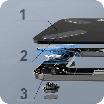 Весы для ванной Noviis АНАЛИТИЧЕСКИЕ ВЕСЫ ДЛЯ ВАННОЙ 180 КГ SLIM SMART+ 25в1