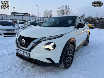 Nissan Juke II Crossover 1.0 DIG-T 117KM 2020 Nissan Juke 1.0T (117 ps ) Szwajcaria Serwis : Gwarancja Benzyna, zdjęcie 1