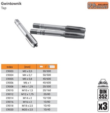 РУЧКА ДЛЯ СМЕСИТЕЛЕЙ М3-М12 RICHMANN C9000