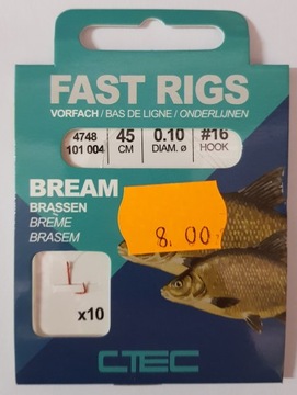 Haczyki wiązane C-Tec Bream (Leszcz) nr 16 – SPRO