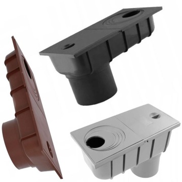 ПОДДОН ДЛЯ УСТАНОВКИ ЖЕЛОБА, под желобом, ФИЛЬТР CZYSZCZAK 110, серый REVISION