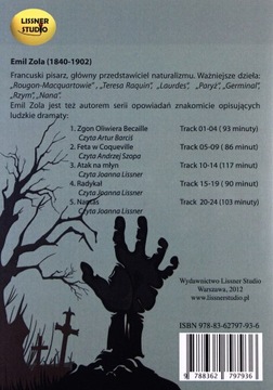НЕВЕРОЯТНЫЕ ИСТОРИИ - ЭМИЛЬ ЗОЛА (АУДИОКНИГА) (C