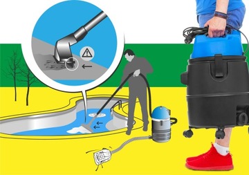 МОЩНЫЙ И ЭФФЕКТИВНЫЙ ПЫЛЕСОС ДЛЯ БАССЕЙНА LEHMANN TANG 1400 Вт ПЫЛЕСОС ДЛЯ БАССЕЙНА