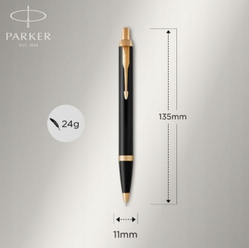 Parker IM GT Set Перьевая ручка с гравировкой Подарочная коробка с сумкой