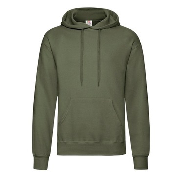 BLUZA Z Kapturem FRUIT HOODED Classic c. olive S