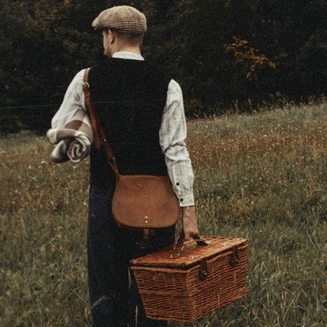 MĘSKI KASZKIET PEAKY BEŻOWY HARRIS TWEED ZIMOWY WIOSENNY JESIENNY 60 CM XL
