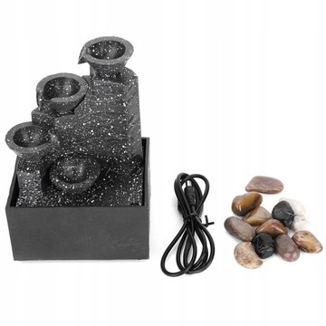СВЕТОДИОДНЫЙ ДОМАШНИЙ СТОЛНЫЙ ФОНТАН ROCKERY ДЛЯ ВАШЕГО СТОЛА